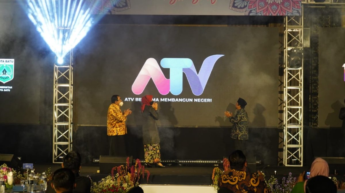 Peringati Hari Jadi ke 18, ATV Launching Logo dan Tagline Baru