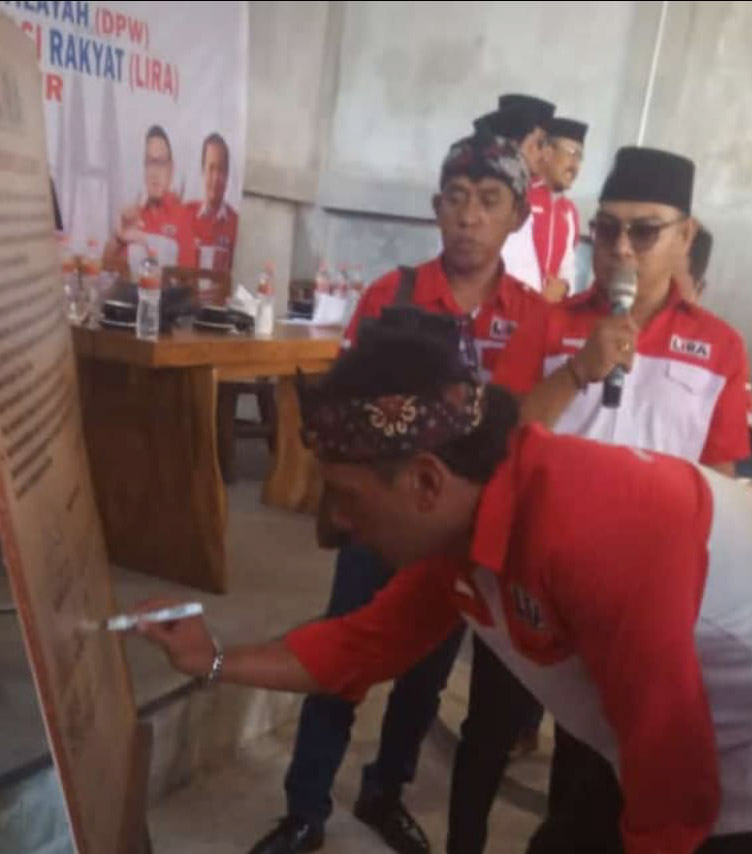 Deklarasi Manifesto Lawan Korupsi, Wali Kota LIRA Kota Batu dan Sekda Apresiasi DPW LIRA Jatim
