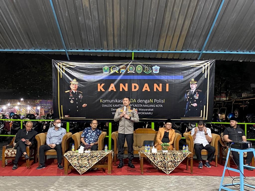 Gelar KANDANI, Kombes Pol Buher Bersama Forkopimda Sambangi Warga Lowokwaru