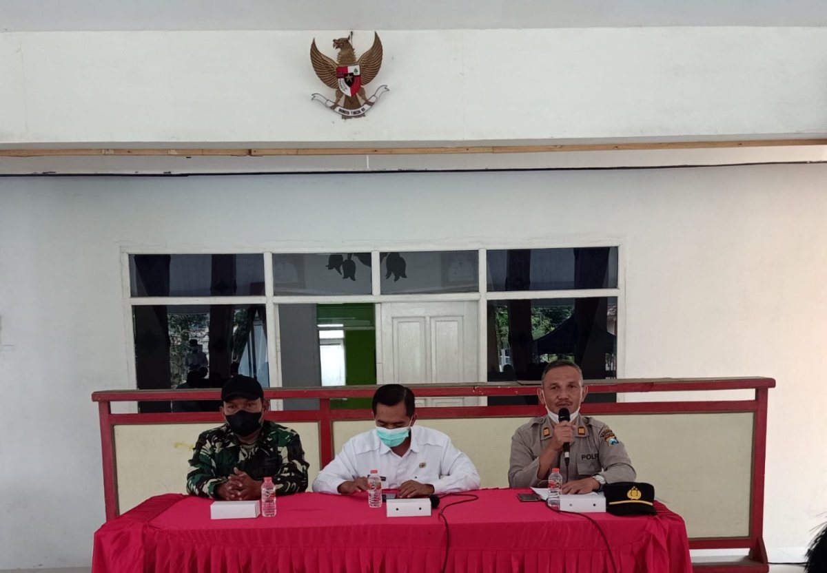 Penanganan Covid-19 Varian Omicron, Muspika Pujon Gelar Rakor