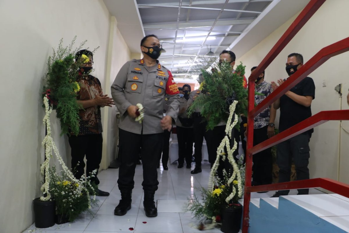 Kapolres Malang, Launching Bhayangkara Fitnes Center Satu Jiwa