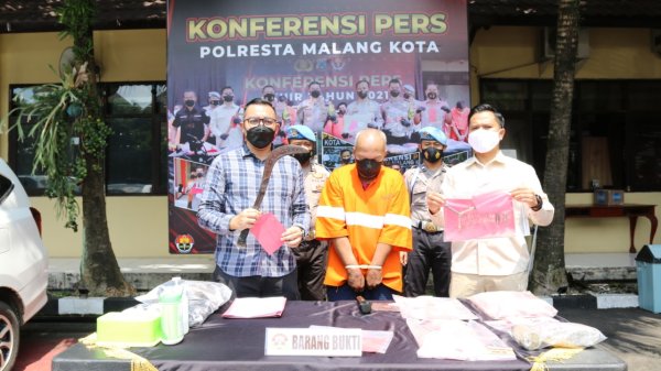 Komplotan Curanmor Spesialis Kos, Berhasil Dibekuk Satreskrim Polresta Malang Kota