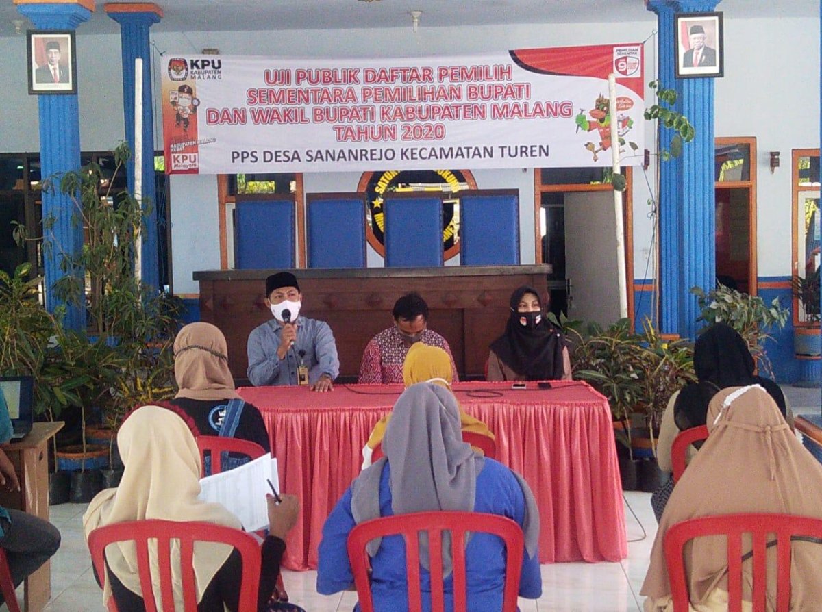 Hasilkan Pemilih Valid dan Berkualitas, PPK Turen Kawal Uji Publik DPS