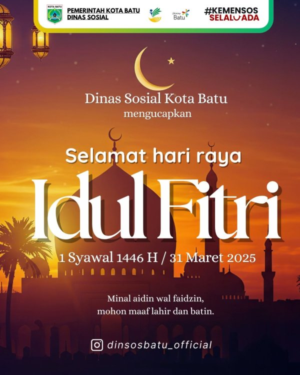 Iklan Ucapan Hari Raya Idul Fitri 1446 H