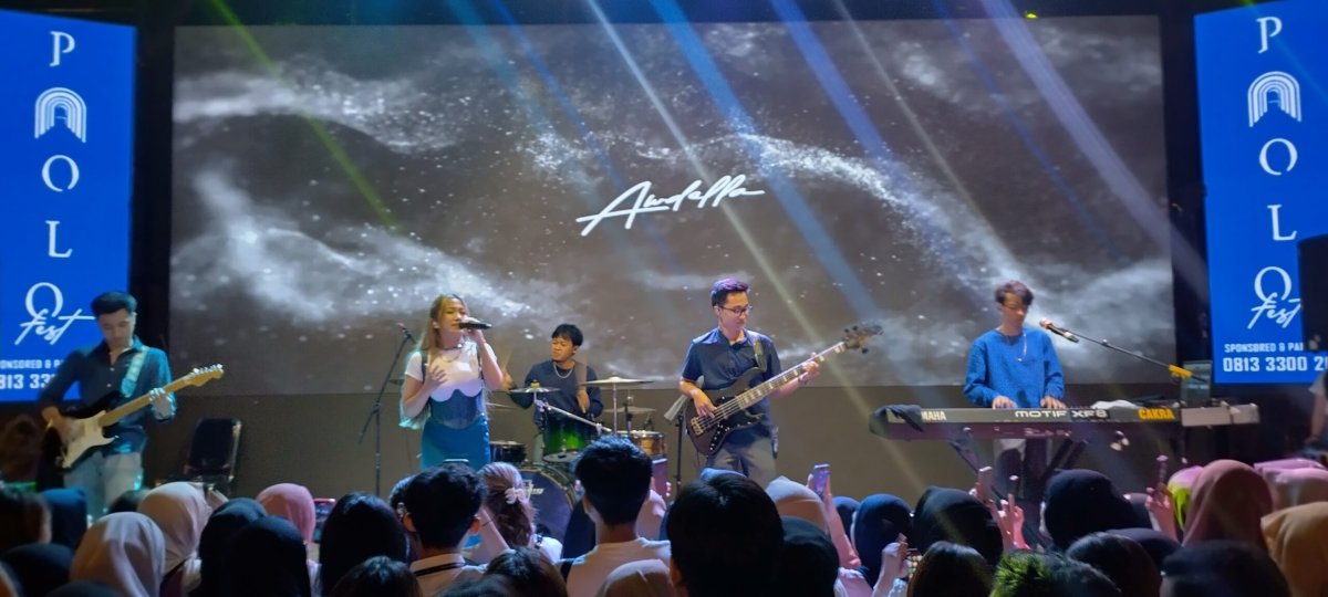 Awdelle Indonesian Idol, jadi Magnet Hibur Pengunjung Paolo Fest