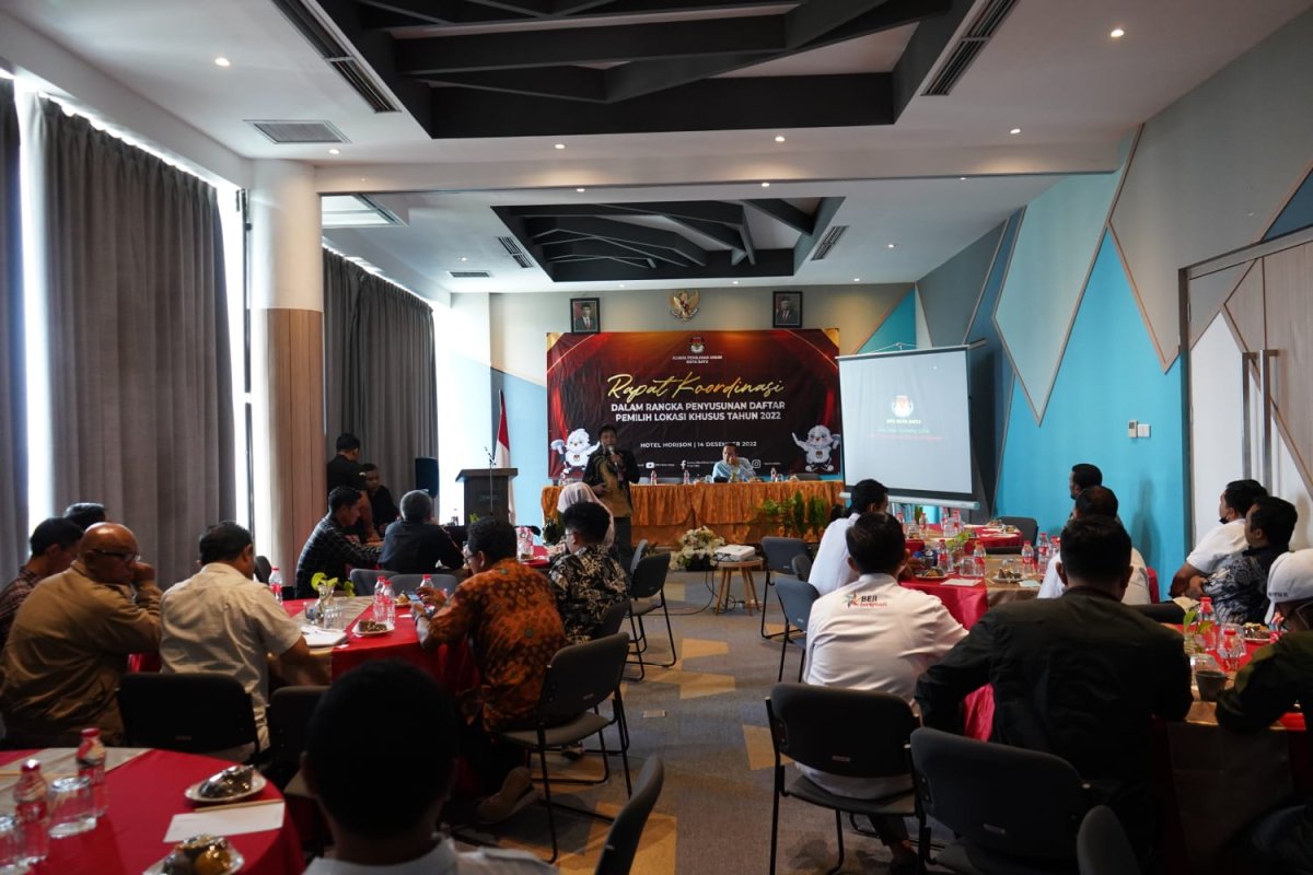 KPU Kota Batu Gelar Sosialisasi Penyusunan Daftar Pemilih Khusus