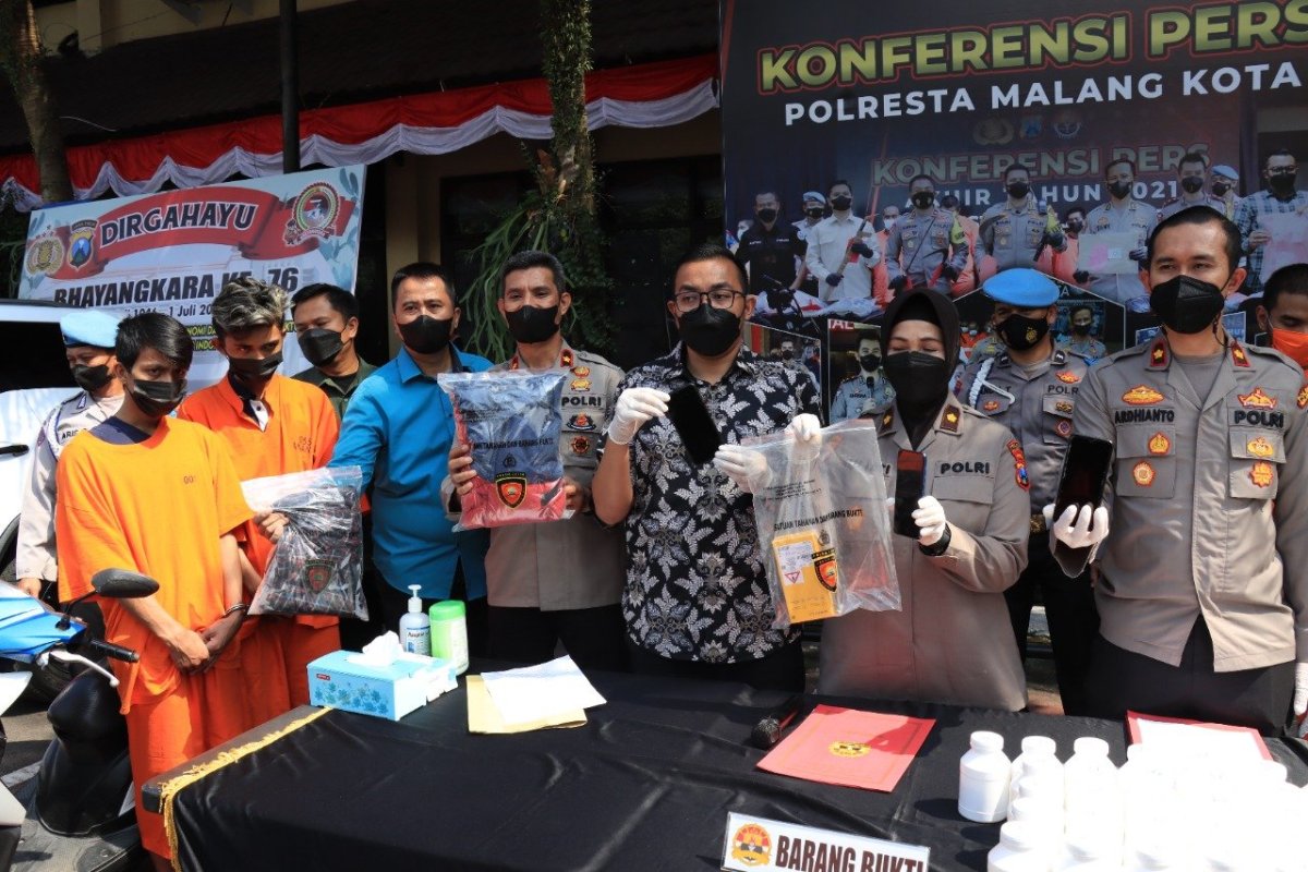 Polsek Klojen, Polresta Malang Kota Berhasil Amankan Komplotan Penipu
