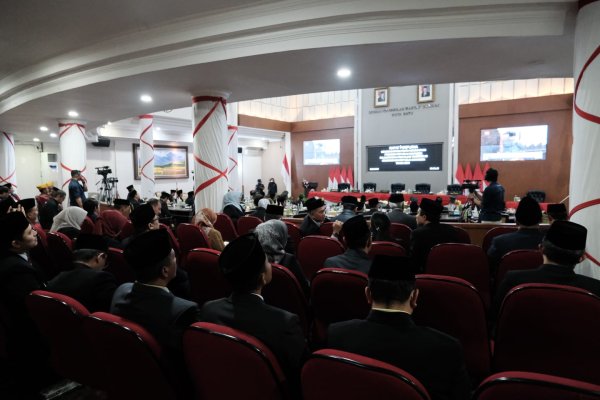 Rapat Paripurna Istimewa DPRD Kota Batu, Dengarkan Pidato Kenegaraan Presiden RI, Prabowo Subianto