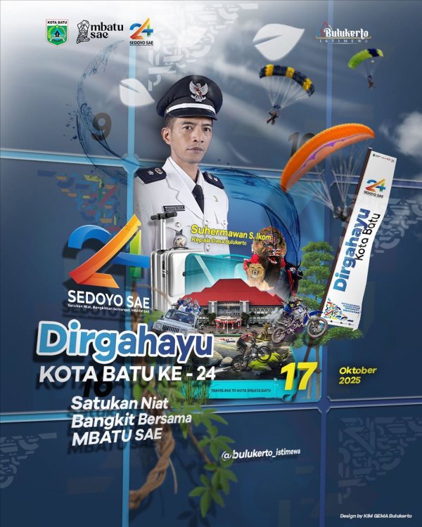Iklan Ucapan Hari Jadi Kota Batu ke-24