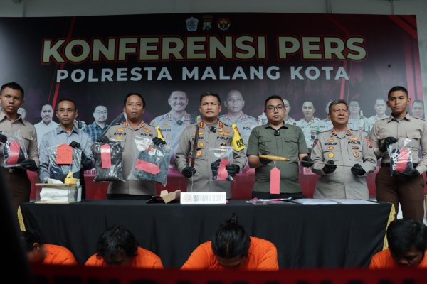 Kurang dari 24 Jam, Polresta Malang Kota Berhasil Ringkus Pelaku Pembunuhan di Sukun