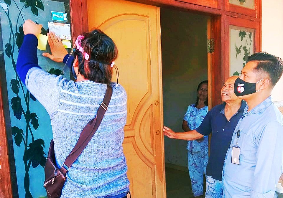 Camat Turen Beri Apresiasi, PPK Turen Coklit di Tengah Pandemi
