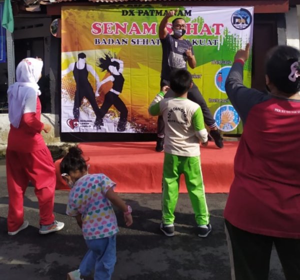 Kebalkan Tubuh Kala Pandemi, KTS Dinoyo Patmanam Gelar Senam