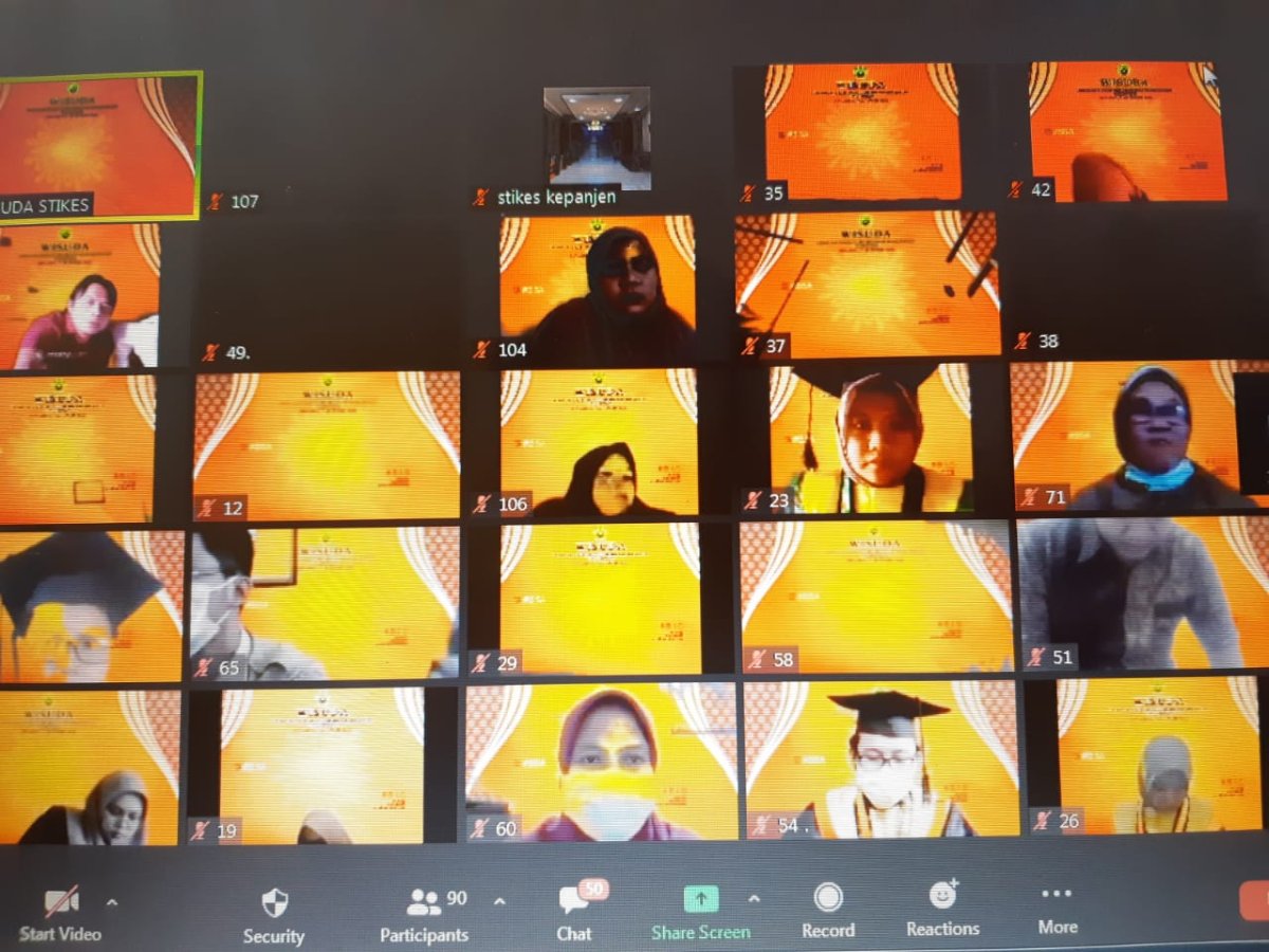 STIKES Kepanjen, Gelar Wisuda Secara Daring