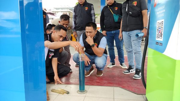 Polres Batu Beri Sanksi Tegas, Apabila Diketemukan ada SPBU “Nakal” yang Curangi Meteran