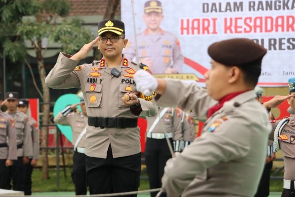 Kapolres Batu AKBP Andi Pimpin Upacara Hari Kesadaran Nasional, Tekankan Profesionalisme dan Sinergi