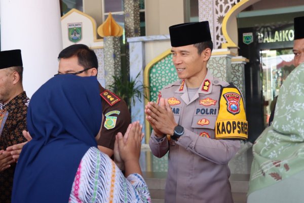 Sinergitas Rayakan Hari Raya Idul Fitri 1445 Hijriah, Forkopimda Kota Batu Gelar Halalbihalal