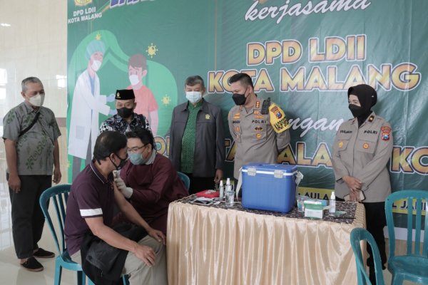 Kombes Pol. Buher, Tinjau Pelaksanaan Vaksinasi ke Tempat Ibadah