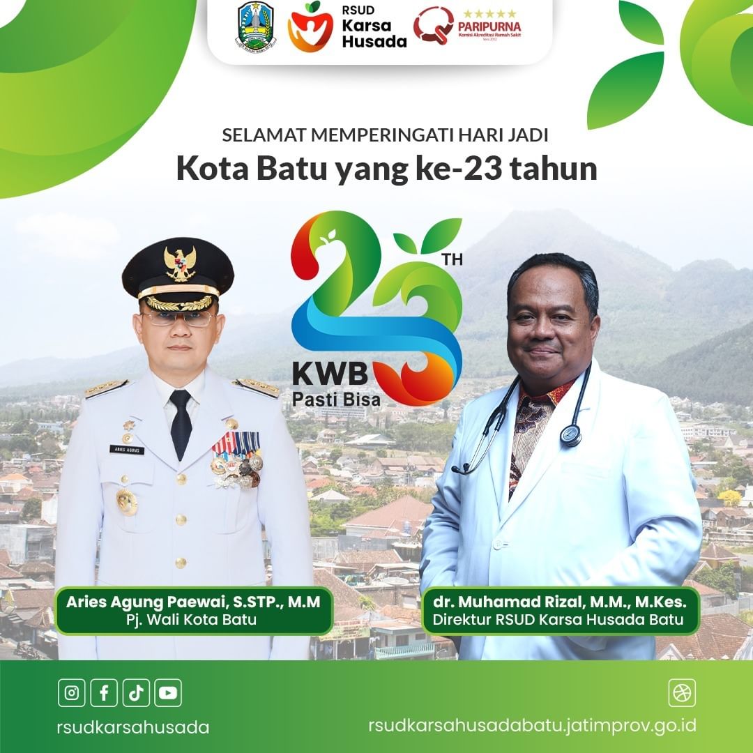 Iklan Ucapan Hari Jadi Kota Batu ke-23