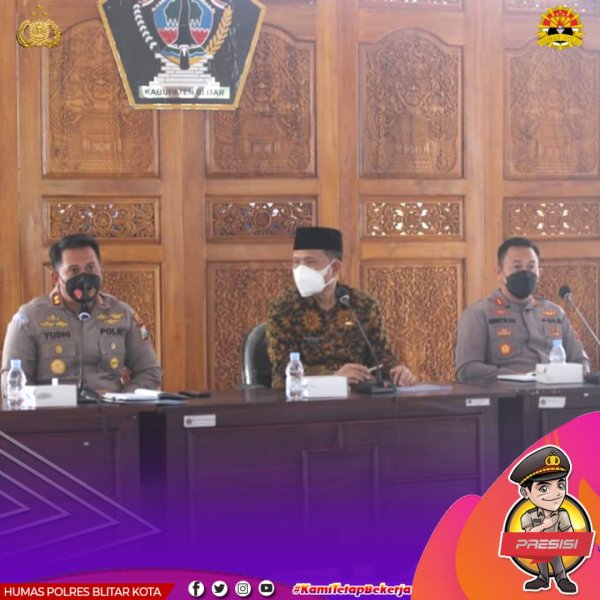 Polres Blitar Kota, Fasilitasi Pertemuan Antara Peternak Unggas