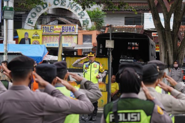 Jelang Malam Tahun Baru, Polres Batu Gelar Apel Kesiapan Pengamanan