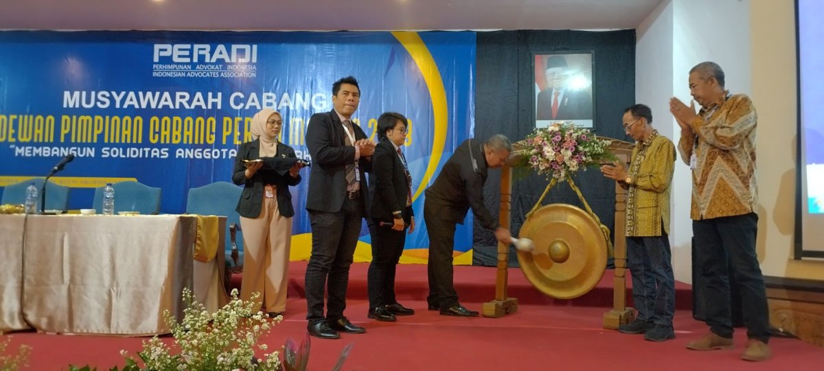 Muscab ke-2, Akhmad Siswantoro Terpilih Kembali Menjadi Ketua DPC PERADI RBA Periode 2023-2027