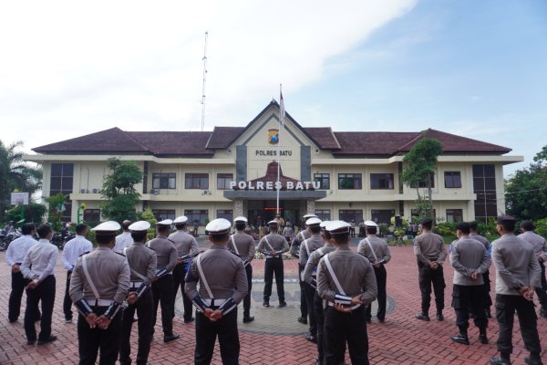 Pimpin Apel Gelar Pasukan Operasi Patuh Semeru 2022, AKBP Yogi: Laksanakan Tugas Penuh Tanggung Jawab