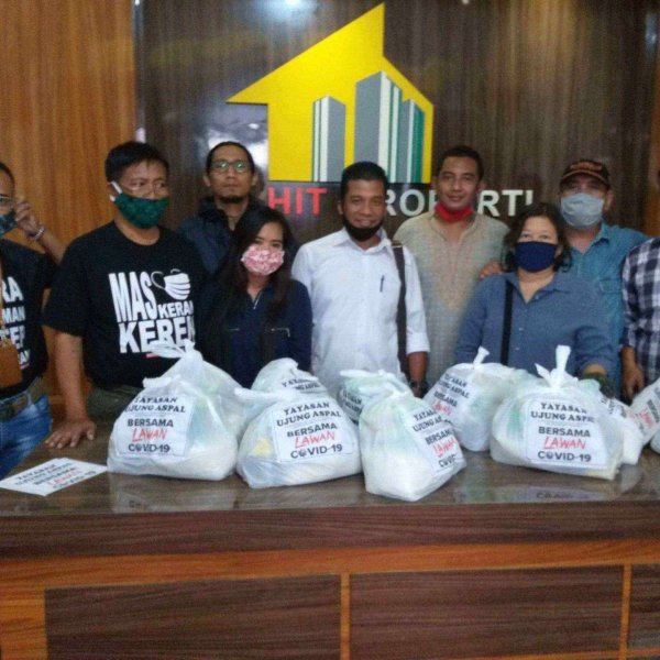 Peduli Masyarakat Terdampak Covid-19, YUA Kembali Bagikan 100 Paket Sembako
