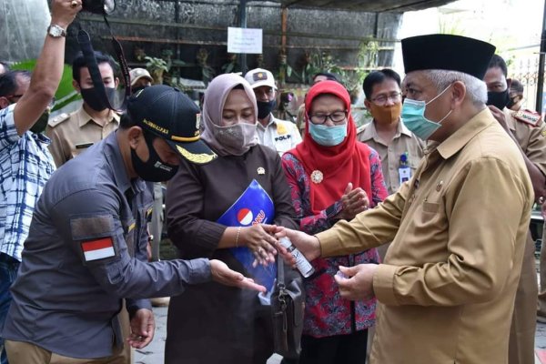 Bupati Malang Sanusi Bersama Forkopimda, Kunjungi Kampung Tangguh