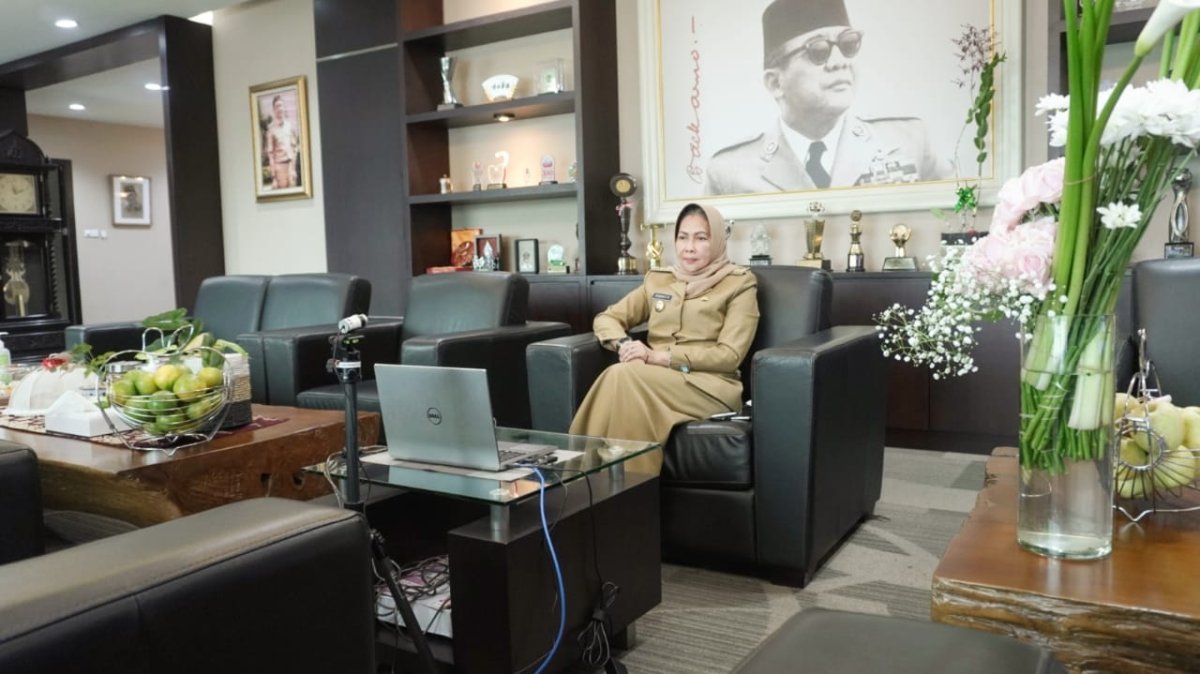 Wali Kota Batu Ikuti Pra Musyawarah Nasional VI APEKSI 2021