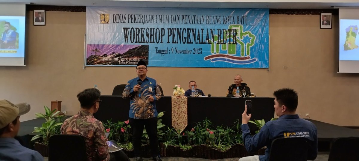 Beri dan Bekali Wawasan Para Pegawai, DPUPR Pemkot Batu Gelar Workshop Pengenalan RDTR