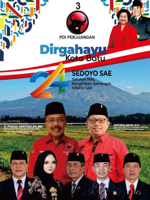 Iklan Ucapan Hari Jadi Kota Batu ke-24