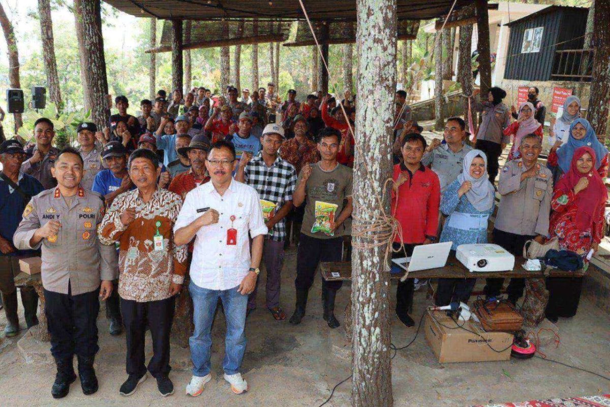 Kapolres Batu AKBP Andi Bersama Dinas Pertanian Dorong Produktivitas Jagung di Kota Batu