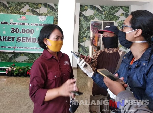 Bertahap, Hari Ini Jatim Park Group Bagikan Sembako Senilai Rp 5,2 Miliar