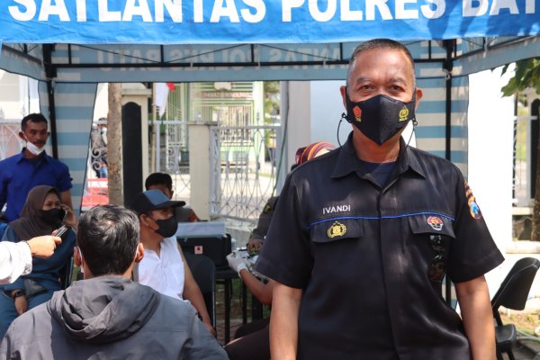 Percepatan Vaksinasi, Polres Batu Butuh Dukungan Semua Elemen