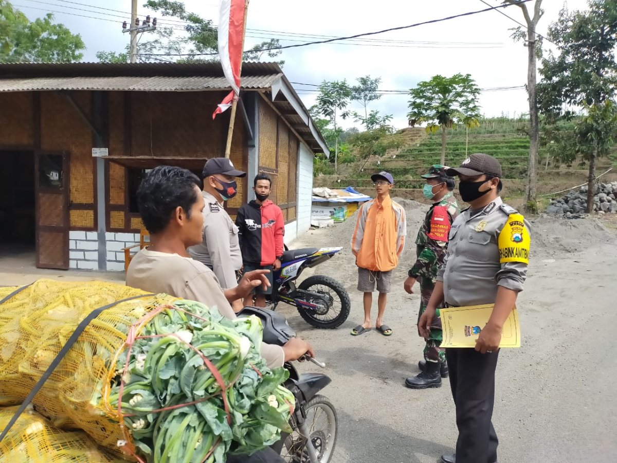 Polsek Ngantang Laksanakan Operasi Yustisi di Selorejo, Ini Hasilnya
