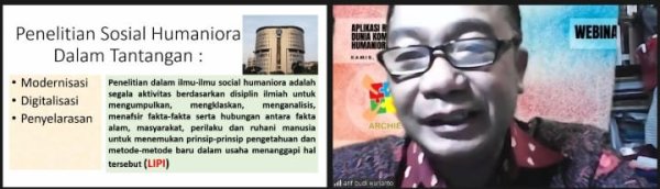 Archie Gelar Webinar, Buka Ruang Diskusi Penerapan Riset Multi dan Inter Disiplin