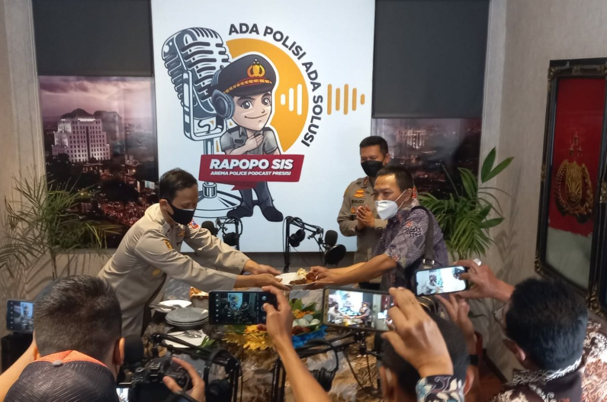 Terus Berinovasi, Kapolresta Malang Kota Luncurkan Podcast RAPOPO SIS