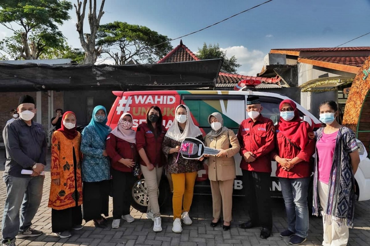 Perkuat Solidaritas Masyarakat Desa, Wahid Foundation Serahkan Bantuan Covid-19 di Malang dan Batu