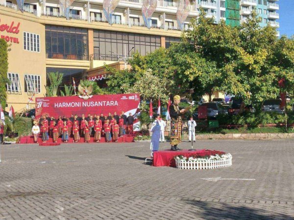 Upacara Peringatan HUT RI ke-77, Direktur JTP 3 Suryo Widodo: Kado Unik JTP Group Untuk Indonesia-Harmoni Nusantara
