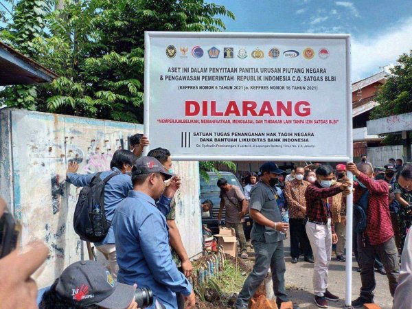 Satgas BLBI, Sita Aset PT. Wastra Indah Grup Texmaco di Kota Batu