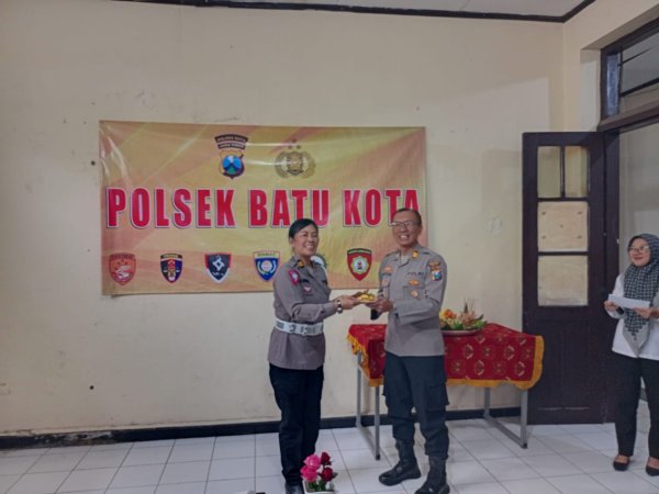 Syukuran Pamit Kenal Kapolsek Batu Digelar Secara Sederhana dan Penuh Makna