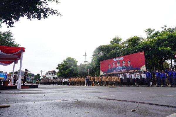 Jelang Malam Tahun Baru, Polres Batu Gelar Apel Pasukan Pengamanan