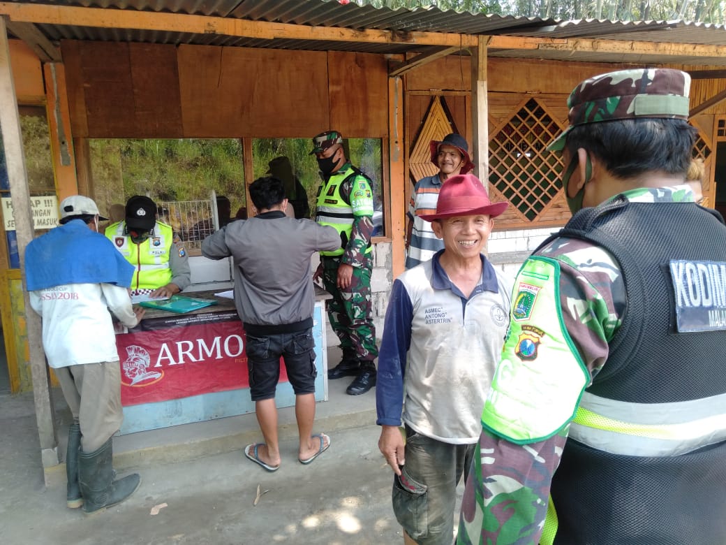 Operasi Yustisi, Polsek Ngantang Libatkan Personil Gabungan