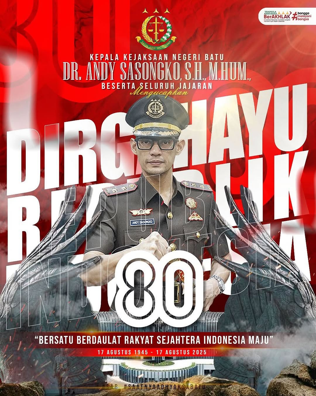 Iklan Ucapan Dirgahayu Republik Indonesia ke-80