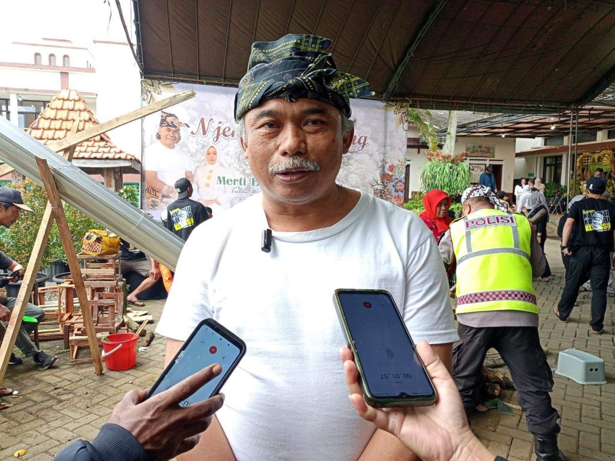 Pemdes Tulungrejo Gelar Njenang & Adang Ketan Merti Bumi, Serangkaian dari Selamatan Desa, Lestarikan Budaya Leluhur