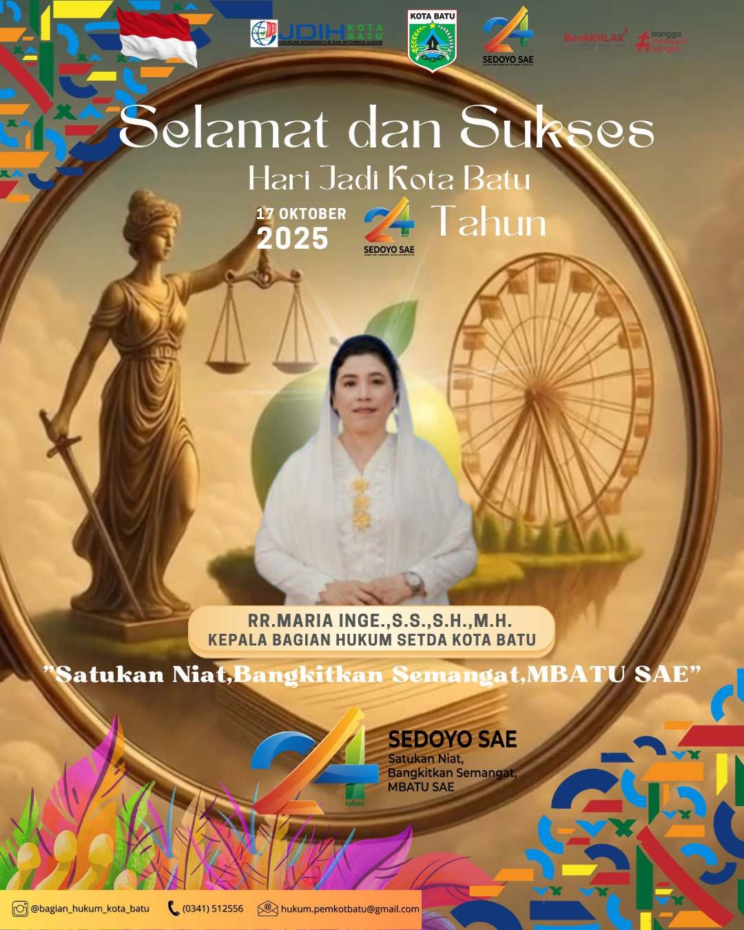 Iklan Ucapan Hari Jadi Kota Batu ke-24