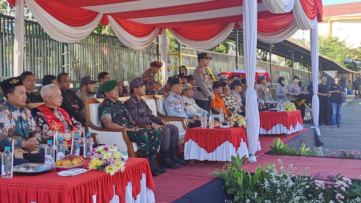 Polres Batu Gelar Lat Pra Sispamkota Operasi Mantap Praja Semeru 2024