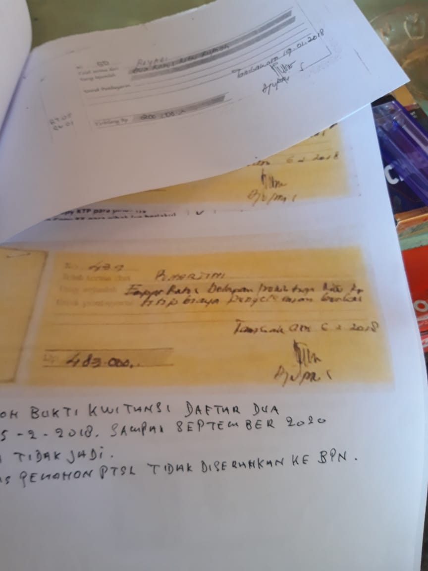 Program PTSL Tak Kunjung Selesai, Warga Desa Tambak Asri Pertanyakan