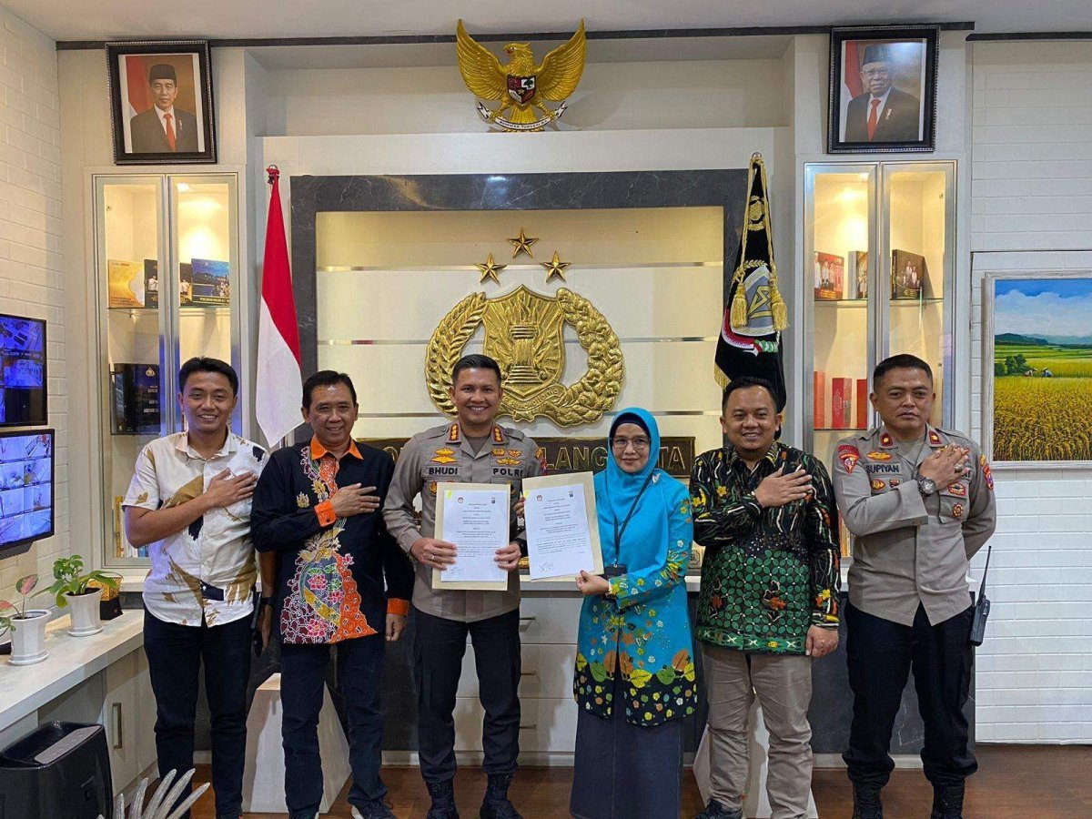 Siap Hadirkan Pemilu Damai 2024, Polresta Malang Kota dan KPU Kota Malang MoU