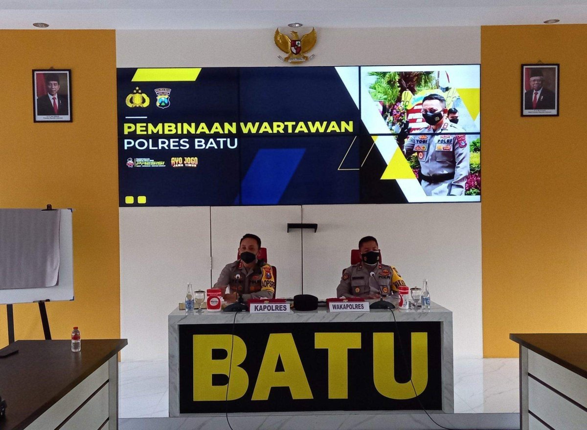 Penanganan Covid-19, Kapolres Batu Ajak Kolaborasi Wartawan